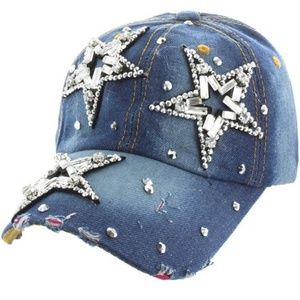 Embelished baseball cap